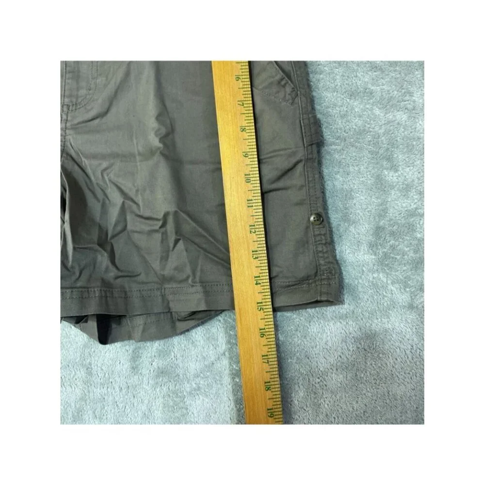 NWT Boston Traders Women's 12 Green Shorts Cotton Blend Casual Style